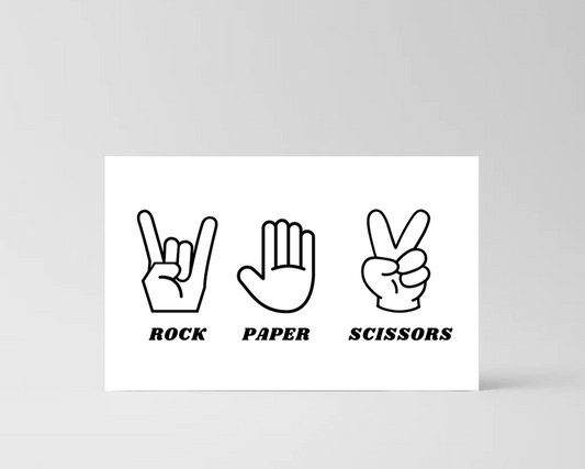 Standardmotiv - Rock paper scissor